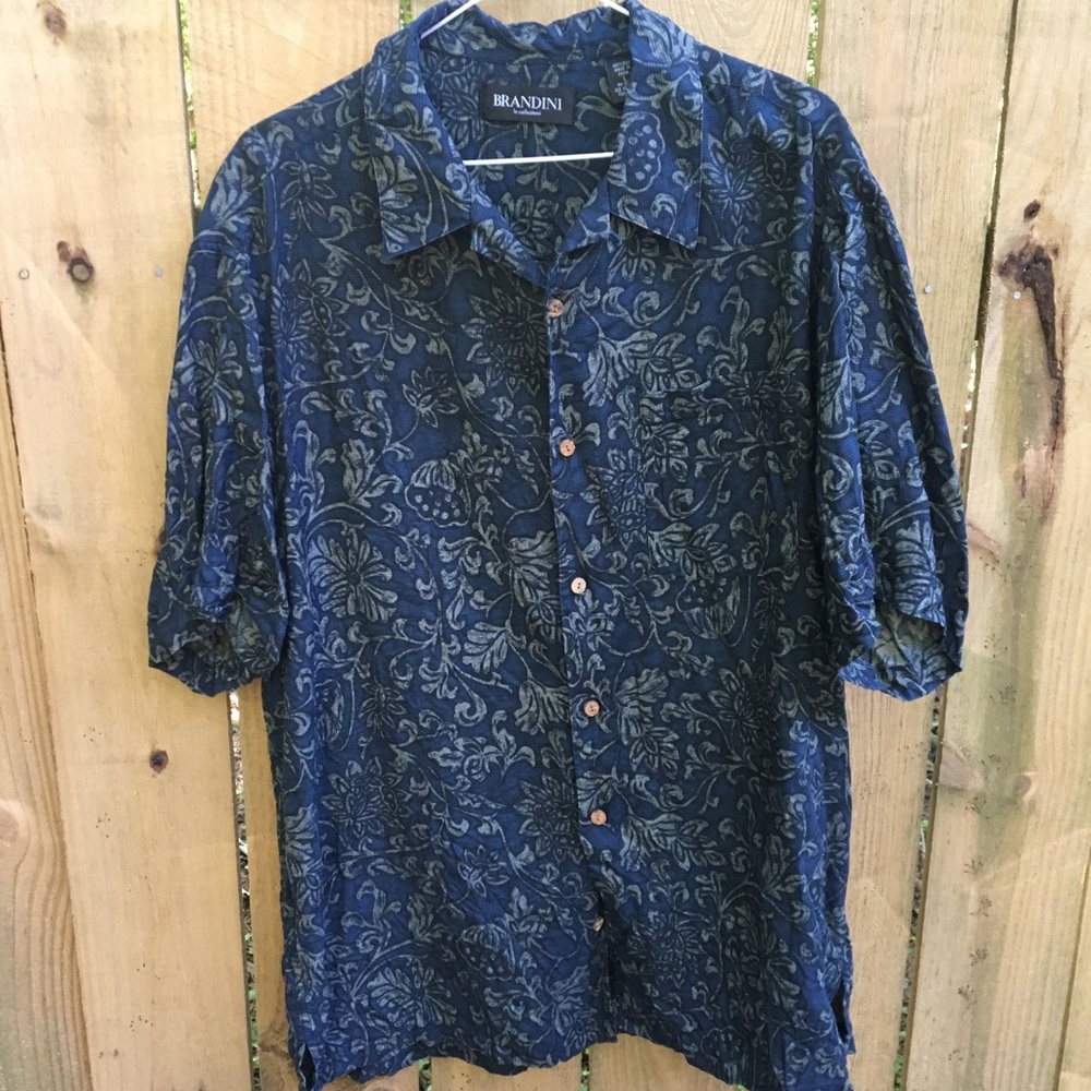 Hawaiian print shirt